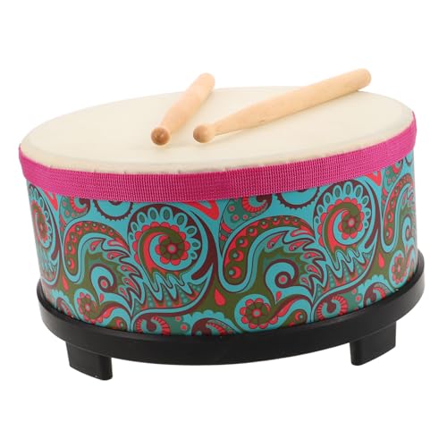 CATIEBYE Bodentrommel Grün mit Blumenmuster Stabiles Orff Percussion Schlaginstrument Ergonomisch für Kleinkinder Robustes Rhythmus Lernspielzeug für Musikunterricht und Familienzeit CATIEBYE Bodentrommel Grün mit Blumenmuster Stabiles Orff Percussion Schlaginstrument Ergonomisch für Kleinkinder Robustes Rhythmus Lernspielzeug für Musikunterricht und Familienzeit von CATIEBYE
