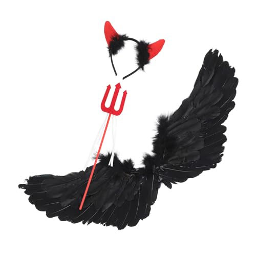 CATIEBYE Geisterelfenkostüm Halloweenkostüme Teufelsanzug Bühnenoutfit Stilvolles Teufelskostüm Teufel Cosplay Festivalbedarf Cosplay Anzug Kindergeschenk Bühnenkleidung Umhang Kunststoff CATIEBYE Geisterelfenkostüm Halloweenkostüme Teufelsanzug Bühnenoutfit Stilvolles Teufelskostüm Teufel Cosplay Festivalbedarf Cosplay Anzug Kindergeschenk Bühnenkleidung Umhang Kunststoff von CATIEBYE