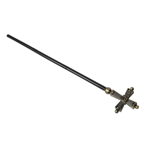 CATIEBYE Halloween Kostüm Requisite Römischer Zauberstab Robuster Priester Cosplay Stab für Festliche Maskeraden Karneval Roleplay Zubehör CATIEBYE Halloween Kostüm Requisite Römischer Zauberstab Robuster Priester Cosplay Stab für Festliche Maskeraden Karneval Roleplay Zubehör von CATIEBYE
