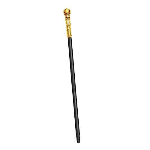 CATIEBYE 1Pc Kreativer Dreiteiliger Rundkopf Halloween Requisiten Gehstock Für Cosplay Kostüme Goldener Rundkopf Stil CATIEBYE 1Pc Kreativer Dreiteiliger Rundkopf Halloween Requisiten Gehstock Für Cosplay Kostüme Goldener Rundkopf Stil von CATIEBYE