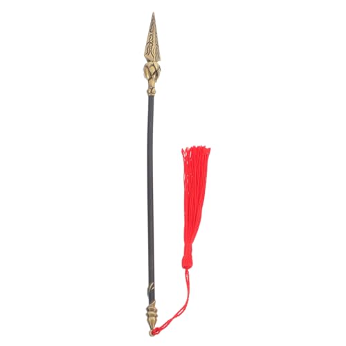 CATIEBYE Modell Feuerlanze Übungsspielzeug Feuerlanze Tragbares Feuerlanze Cosplay Feuerlanze Cosplay Requisiten Zinklegierung Schwarz CATIEBYE Modell Feuerlanze Übungsspielzeug Feuerlanze Tragbares Feuerlanze Cosplay Feuerlanze Cosplay Requisiten Zinklegierung Schwarz von CATIEBYE