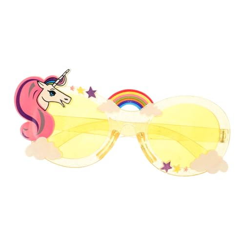 CATIEBYE Party Sonnenbrille Einhorn Lustige Fotobrille Für Geburtstagsfeiern Leichte Und Komfortable Sonnenbrille Dekorative Brille Für Sommerpartys Und Fotorequisiten Regenbogenfarben CATIEBYE Party Sonnenbrille Einhorn Lustige Fotobrille Für Geburtstagsfeiern Leichte Und Komfortable Sonnenbrille Dekorative Brille Für Sommerpartys Und Fotorequisiten Regenbogenfarben von CATIEBYE