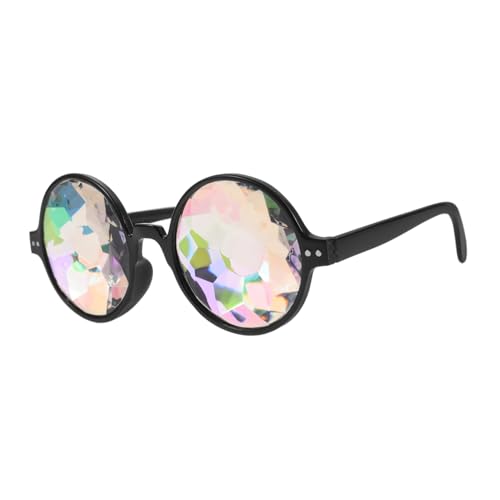 CATIEBYE Partygläser Lustige Kaleidoskopische Dekorationsbrille für Hochzeiten Fasching Robustes PC Material Hautfreundlich CATIEBYE Partygläser Lustige Kaleidoskopische Dekorationsbrille für Hochzeiten Fasching Robustes PC Material Hautfreundlich von CATIEBYE