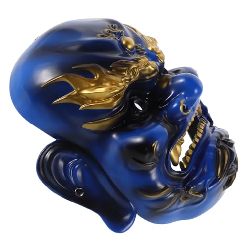 CATIEBYE der Vermögensmaske beängstigende Filmmaske Requisiten Realistische Maske Gruselige Maske der des Reichtums Halloween-Kopfbedeckung Harz Blue CATIEBYE der Vermögensmaske beängstigende Filmmaske Requisiten Realistische Maske Gruselige Maske der des Reichtums Halloween-Kopfbedeckung Harz Blue von CATIEBYE