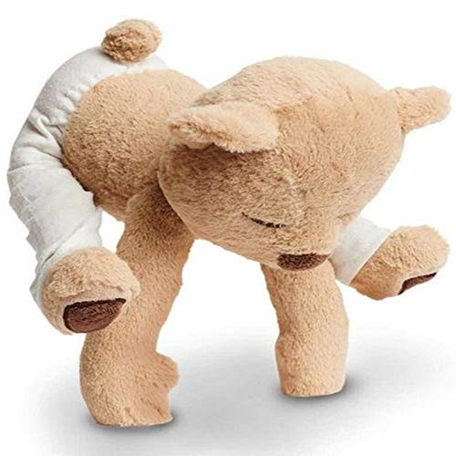 Yoga-Bär-Puppe, Plüschpuppe, Teddybär, kreativ, Form Bär, 40 cm von CAWACH