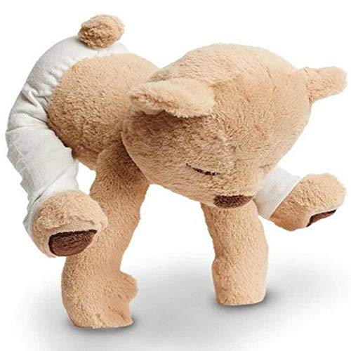 Yoga Bär Puppe Plüschtier Puppe Teddybär Kreative Vielfalt Form Bär-A,40cm von CAWACH