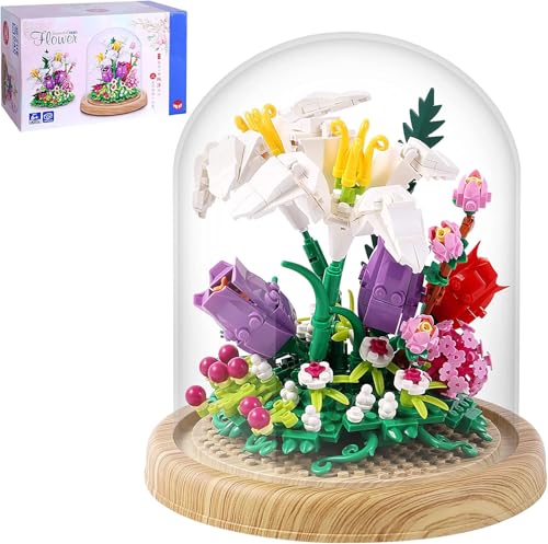 CAXIMSY Kreative Bonsai Baum Bausteine, Bausteine Set für Erwachsene und Kinder 659 PCS von CAXIMSY