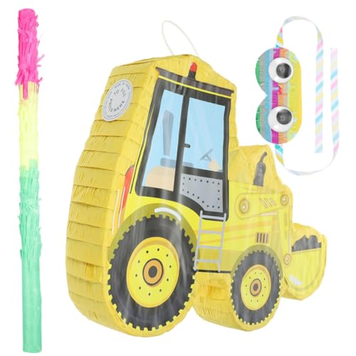 CAXUSD 1 Satz Geburtstagsfeier Piñata Bau-LKW-Pinata Konstruktion Dekorationen Lastwagen Bauwagen Bagger-LKW-Piñata- Baggerpinata Partygeschenk süße Piñata Papier CAXUSD 1 Satz Geburtstagsfeier Piñata Bau-LKW-Pinata Konstruktion Dekorationen Lastwagen Bauwagen Bagger-LKW-Piñata- Baggerpinata Partygeschenk süße Piñata Papier von CAXUSD