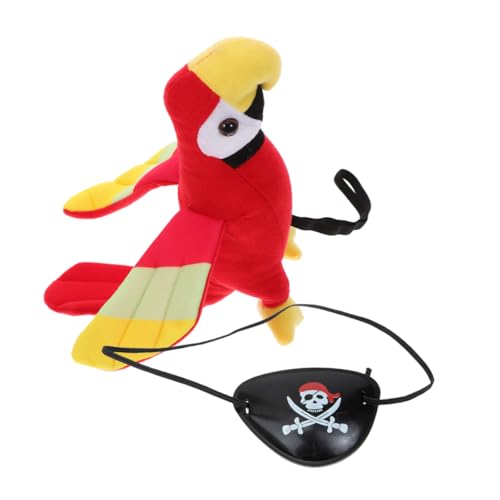 CAXUSD Piratenpapagei Auf Der Schulter Zubehör Plüschtier Für Halloween-kostüm Piratenpapagei Requisite CAXUSD Piratenpapagei Auf Der Schulter Zubehör Plüschtier Für Halloween-kostüm Piratenpapagei Requisite von CAXUSD