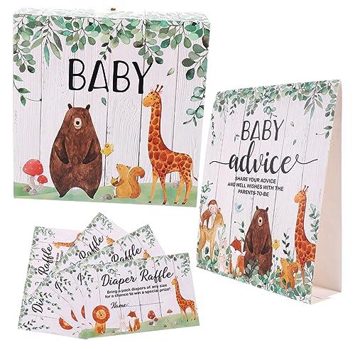 CAXUSD Einzigartige Baby-vorhersagekarten 1 Set Babyparty-spielzubehör Geburtstagsüberraschungsgeschenk von CAXUSD