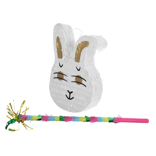 CAXUSD 1 Satz Stereo-Piñata Kinderparty Dekoration Hase Gastgeschenke ostern hängender Frühlingsfest- osterparty gefallen Dekoration für die Osterfeier Papier CAXUSD 1 Satz Stereo-Piñata Kinderparty Dekoration Hase Gastgeschenke ostern hängender Frühlingsfest- osterparty gefallen Dekoration für die Osterfeier Papier von CAXUSD