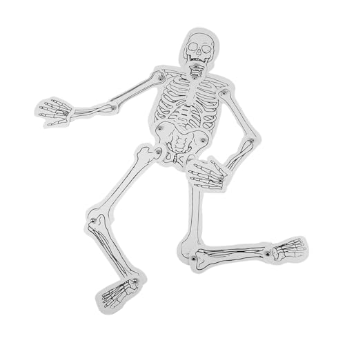 CAXUSD 1 Über Menschliches Skelett Hängendes Skelett Gefälschte Skelette Skelettaufkleber Miniaturen Körper Torso Menschliches Skelett Material Requisite Crawler Supplies Kopf CAXUSD 1 Über Menschliches Skelett Hängendes Skelett Gefälschte Skelette Skelettaufkleber Miniaturen Körper Torso Menschliches Skelett Material Requisite Crawler Supplies Kopf von CAXUSD