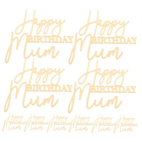 CAXUSD 10 Stück Geburtstagstortendekorationen „Happy Birthday“ Dekorationen Thematische Kuchendekoration Cupcake Topper Zum Muttertag Kuchendekorationen Zum Muttertag Mittelstücke CAXUSD 10 Stück Geburtstagstortendekorationen „Happy Birthday“ Dekorationen Thematische Kuchendekoration Cupcake Topper Zum Muttertag Kuchendekorationen Zum Muttertag Mittelstücke von CAXUSD
