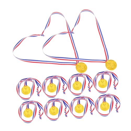CAXUSD 10 Stücke Award Medaillen Für Jungen Und Mädchen Fußball Spiel Jungen Und Mädchen Medaillen Auszeichnungen von CAXUSD