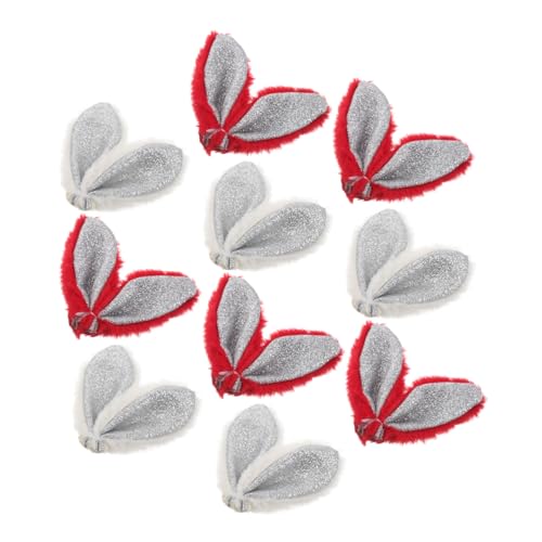 CAXUSD Plüsch-hasenohren-dekore Bastelzubehör Mit Kleinen Hasenohren Hasenohr-ornament Für Partydekoration CAXUSD Plüsch-hasenohren-dekore Bastelzubehör Mit Kleinen Hasenohren Hasenohr-ornament Für Partydekoration von CAXUSD