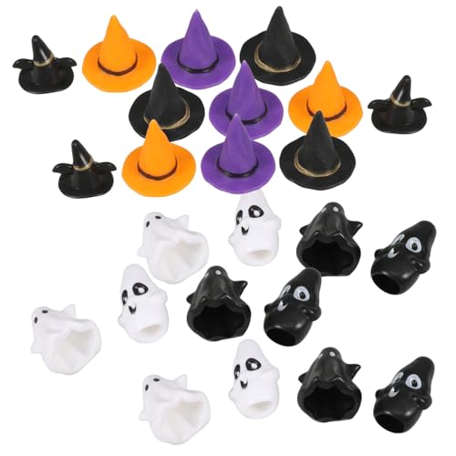CAXUSD Halloween Kostüm Hexenhut Mit Ornament Miniatur Halloween Dekorationen Für Landschaftszubehör CAXUSD Halloween Kostüm Hexenhut Mit Ornament Miniatur Halloween Dekorationen Für Landschaftszubehör von CAXUSD