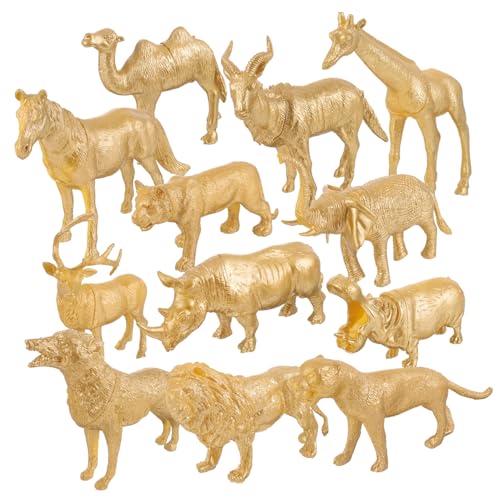 CAXUSD 12 Stück Teiliges Set Tierfiguren aus Kunststoff Realistische Tier Spielzeuge für Sandtisch Dekoration Waldtiere Miniatur Modelle Kognitiven Fähigkeiten von Kindern CAXUSD 12 Stück Teiliges Set Tierfiguren aus Kunststoff Realistische Tier Spielzeuge für Sandtisch Dekoration Waldtiere Miniatur Modelle Kognitiven Fähigkeiten von Kindern von CAXUSD