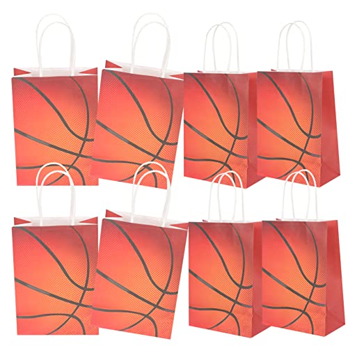 CAXUSD 12St Kekse Tasche Basketball Keksbehälter zum Verschenken Entwässerungskorb Bonbontüten Partytüten Mode Container Aufbewahrungstasche Geschenktasche Papiertüte von CAXUSD