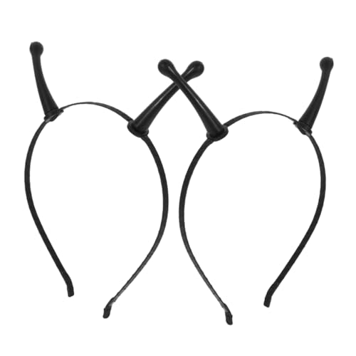 CAXUSD 2 Stück Alien Stirnband Kostüme Halloween Aufblasbare Haarbänder Make Up Stirnband Haaraufsätze Haarreifen Für Partys Alien Cosplay Haar Accessoires Stirnbänder von CAXUSD