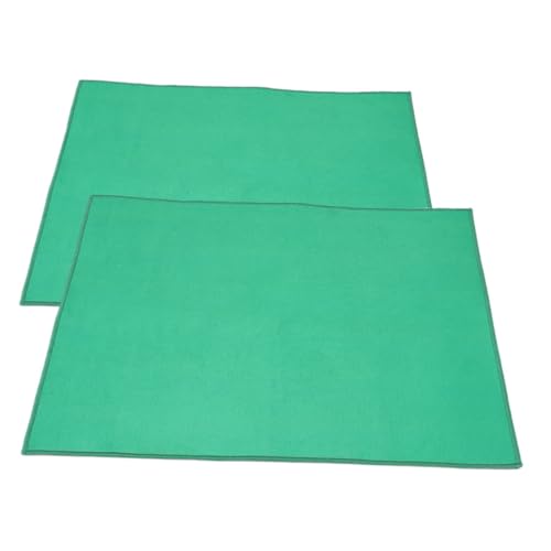 CAXUSD 2 Stück Mahjong-Tischmatte Spieltischmatte Anti -Slip -Matte Spieltischabdeckung Tischspielmatte Tischmatten Tischdecken für Kartentische Majiang Tischset Spielmatten Stoff Grün CAXUSD 2 Stück Mahjong-Tischmatte Spieltischmatte Anti -Slip -Matte Spieltischabdeckung Tischspielmatte Tischmatten Tischdecken für Kartentische Majiang Tischset Spielmatten Stoff Grün von CAXUSD