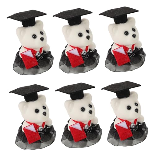 CAXUSD 20 Stück Teiliges Plüsch Graduation Bear Weiche Stoffbären mit Hoher Haltbarkeit Kuscheltiere für DIY Abschlussfeier Dekoration Bequemes Material Vielseitig Einsetzbar CAXUSD 20 Stück Teiliges Plüsch Graduation Bear Weiche Stoffbären mit Hoher Haltbarkeit Kuscheltiere für DIY Abschlussfeier Dekoration Bequemes Material Vielseitig Einsetzbar von CAXUSD