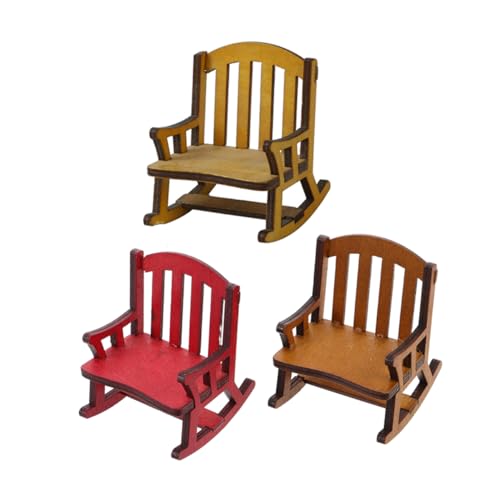 CAXUSD 3 Stück Kreative Schaukelstuhl Ornamente Mini Schaukelstühle Zum Basteln Winziger Schaukelstuhl Für Garten Puppenhaus Schaukelstuhl Requisiten Puppenhaus Zubehör Stuhl CAXUSD 3 Stück Kreative Schaukelstuhl Ornamente Mini Schaukelstühle Zum Basteln Winziger Schaukelstuhl Für Garten Puppenhaus Schaukelstuhl Requisiten Puppenhaus Zubehör Stuhl von CAXUSD