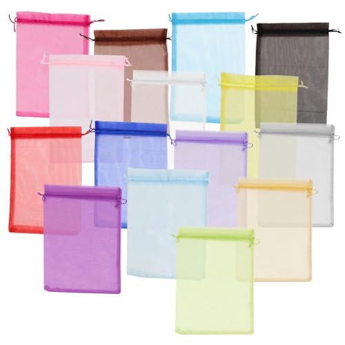 CAXUSD 30 Stück Geschenktüten für die Hochzeit Organzabeutel mit Kordelzug Konfetti faltbar Füllstoffe exquisite kleine Taschen Speicherbeutel tragbare Netztaschen Gazebeutel Gittergewebe CAXUSD 30 Stück Geschenktüten für die Hochzeit Organzabeutel mit Kordelzug Konfetti faltbar Füllstoffe exquisite kleine Taschen Speicherbeutel tragbare Netztaschen Gazebeutel Gittergewebe von CAXUSD