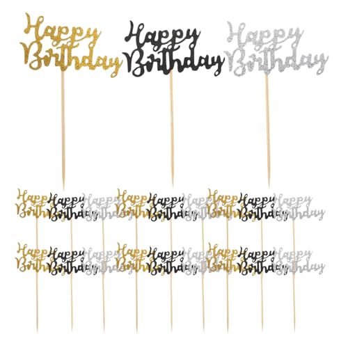 CAXUSD 36 Stück Geburtstagstorte Dekoration Tortenaufsatz Für Geburtstagsfeiern Geburtstag Cupcake Picks Geburtstagstorte Topper Alles Zum Geburtstag Cupcake Topper Holz CAXUSD 36 Stück Geburtstagstorte Dekoration Tortenaufsatz Für Geburtstagsfeiern Geburtstag Cupcake Picks Geburtstagstorte Topper Alles Zum Geburtstag Cupcake Topper Holz von CAXUSD