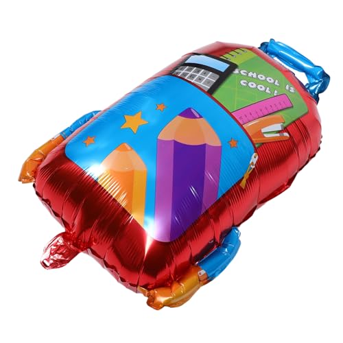 CAXUSD 5 Stück Teiliges Schulrucksack Ballons aus Robustem Aluminiumfolie Aufblasbare Dekoration für Kindergarten und Klassenzimmer Wiederverwendbar für Schulanfang und Schulfeier CAXUSD 5 Stück Teiliges Schulrucksack Ballons aus Robustem Aluminiumfolie Aufblasbare Dekoration für Kindergarten und Klassenzimmer Wiederverwendbar für Schulanfang und Schulfeier von CAXUSD