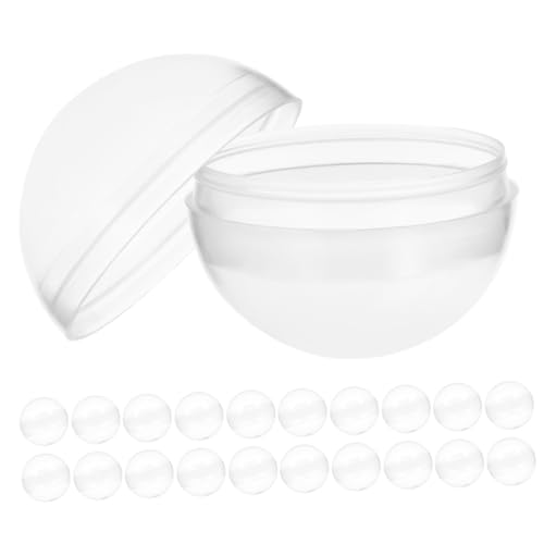 CAXUSD 50 Stück Leere Plastikkugeln für Verkaufsautomaten Partydekorationen und Kleine Wiederverwendbar CAXUSD 50 Stück Leere Plastikkugeln für Verkaufsautomaten Partydekorationen und Kleine Wiederverwendbar von CAXUSD
