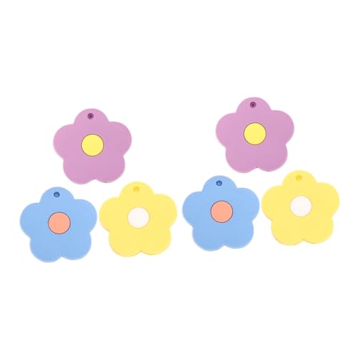 CAXUSD 6 Stück Silikon Schlüsselkappen Süße Blumen Schlüsselabdeckungen für Haustürschlüssel Schlüsselanhänger Schlüssel Schutzkappen Blau und Gelb für Einfache Identifikation und CAXUSD 6 Stück Silikon Schlüsselkappen Süße Blumen Schlüsselabdeckungen für Haustürschlüssel Schlüsselanhänger Schlüssel Schutzkappen Blau und Gelb für Einfache Identifikation und von CAXUSD