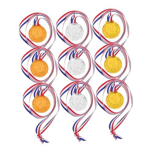CAXUSD 9 Stücke Medaillen für medaillen für Medaillen für Wettbewerbe medaillen Kinderpreise Schleifenmedaille Masse Medaillen Plastische Medaille pp CAXUSD 9 Stücke Medaillen für medaillen für Medaillen für Wettbewerbe medaillen Kinderpreise Schleifenmedaille Masse Medaillen Plastische Medaille pp von CAXUSD