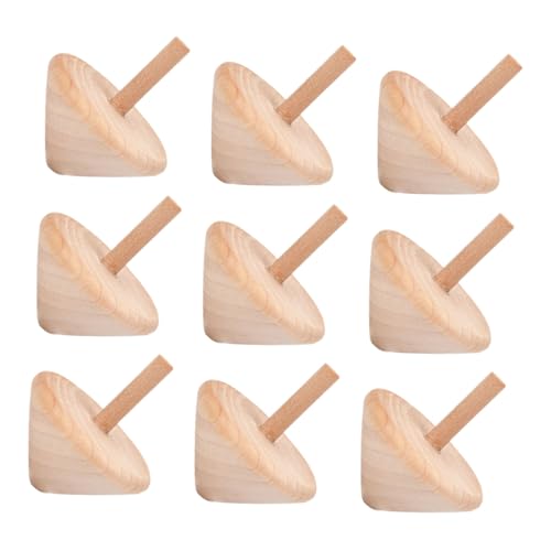 CAXUSD 9st Kreiselspielzeug Aus Holz Nachfüllpackungen Für Handgefertigtes Dekoratives Puppenhaus Rotierende Spielzeuge Mini- Handperlendekoration Hölzern Beige CAXUSD 9st Kreiselspielzeug Aus Holz Nachfüllpackungen Für Handgefertigtes Dekoratives Puppenhaus Rotierende Spielzeuge Mini- Handperlendekoration Hölzern Beige von CAXUSD