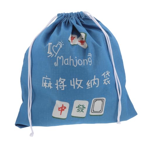 CAXUSD Großer Mahjong Aufbewahrungsbeutel aus Robustem Stoff mit Kordelzug Kratzfester Wiederverwendbarer Organizer für Spielsteine für Zuhause und Reisen Praktischer Mahjong Organizer CAXUSD Großer Mahjong Aufbewahrungsbeutel aus Robustem Stoff mit Kordelzug Kratzfester Wiederverwendbarer Organizer für Spielsteine für Zuhause und Reisen Praktischer Mahjong Organizer von CAXUSD