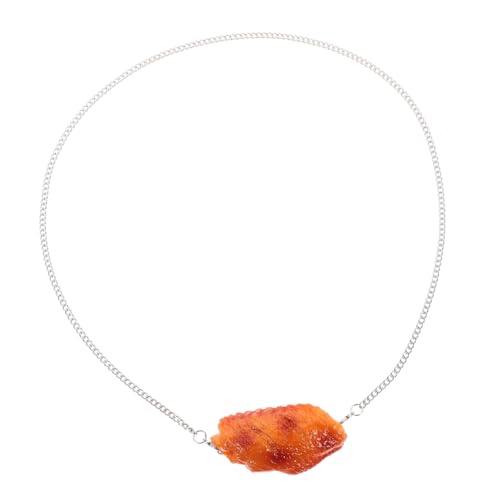 CAXUSD Halskette Mit Für Gebratenes Huhn 3d-hähnchenflügel-simulation Für Stilvollen Schmuck CAXUSD Halskette Mit Für Gebratenes Huhn 3d-hähnchenflügel-simulation Für Stilvollen Schmuck von CAXUSD