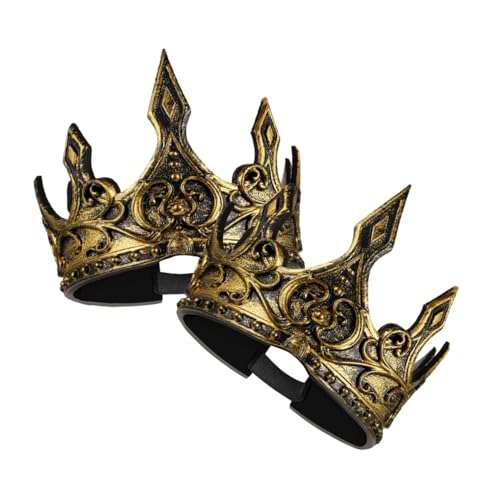 CAXUSD Kostüm-zubehör-set 2-teilig Krone Kopfschmuck Vintage-inspiriert Für Königliche Geburtstags-verkleidung CAXUSD Kostüm-zubehör-set 2-teilig Krone Kopfschmuck Vintage-inspiriert Für Königliche Geburtstags-verkleidung von CAXUSD
