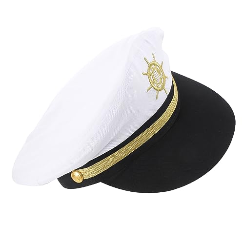 CAXUSD Hüte Für Frauen Marinemütze Matrosenmütze kostüme für Erwachsene kostüm Erwachsene nautische Partyhüte Junggesellenabschiedsgeschenke Kleider Motorhaube für Männer Kleidung Mini von CAXUSD