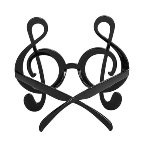 CAXUSD Note Glass Lustige Und Kreative Notenbrille Für Partys Und Festivals Schwarze Musiknoten-sonnenbrille Für Erwachsene Und Perfektes Accessoire Für Kostüme Und Feiern CAXUSD Note Glass Lustige Und Kreative Notenbrille Für Partys Und Festivals Schwarze Musiknoten-sonnenbrille Für Erwachsene Und Perfektes Accessoire Für Kostüme Und Feiern von CAXUSD