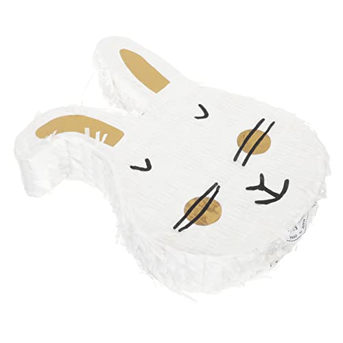 CAXUSD Piñata Für Fiesta Piñata Schmücken Party-piñata-anhänger Handgefertigte Piñata Für Die Osterparty Party-pinata- Kaninchen-piñata Pinata- Osterschmuck Papier von CAXUSD