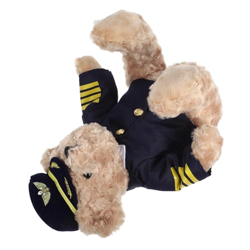 CAXUSD Plüschbär Plüsch-pilotbär Süßer Stoffbär Ausgestopfte Bärenpuppe Partygeschenk Stoffbär Stofftier Bär Geburtstags-plüschbär Süßer Plüschbär Plüsch Stofftier Pp Baumwolle CAXUSD Plüschbär Plüsch-pilotbär Süßer Stoffbär Ausgestopfte Bärenpuppe Partygeschenk Stoffbär Stofftier Bär Geburtstags-plüschbär Süßer Plüschbär Plüsch Stofftier Pp Baumwolle von CAXUSD