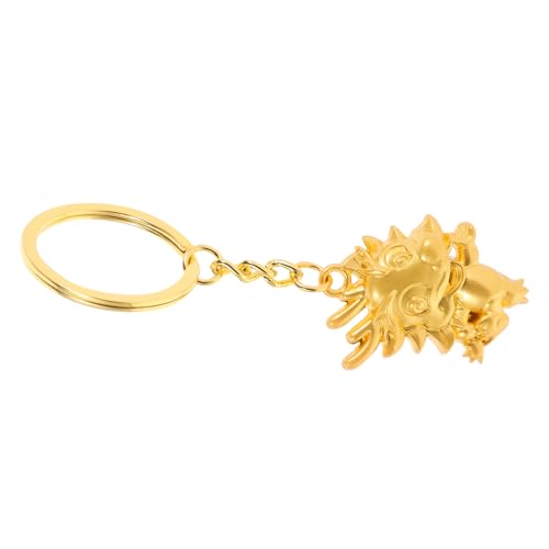 CAXUSD Schlüsselanhänger Haken Wunderschöne Drachenanhänger Schlüsselringe Glücksdrachen-anhänger Drachenstatue Figur Hängendes in Drachenform Autoschlüssel Kette Metall Golden CAXUSD Schlüsselanhänger Haken Wunderschöne Drachenanhänger Schlüsselringe Glücksdrachen-anhänger Drachenstatue Figur Hängendes in Drachenform Autoschlüssel Kette Metall Golden von CAXUSD
