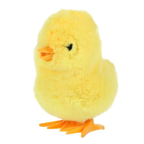 CAXUSD Springendes Gelbes Huhn Kreatives Spielzeug Wiederverwendbares Spielzeug Für Babys Bezauberndes Hühnerspielzeug Aufziehbares Springspielzeug Springendes Aufziehspielzeug von CAXUSD