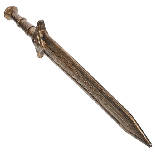 CAXUSD und Requisiten heeloween säbel Spielzeugprop Spielzeugwaffe Sword Schwerter in die Luft sprengen Ninja alte Schwertstütze Cosplay Requisite pp Golden von CAXUSD