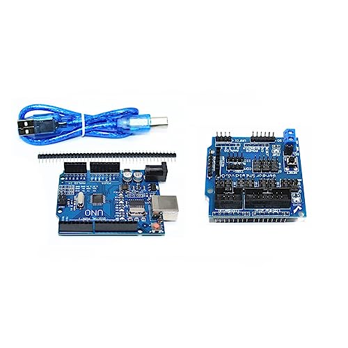 CAYUND Roboter 5 Dof Roboter-Handklaue, humanoider Roboter, bionische zusammengebaute mechanische Manipulatorklaue for UNO-Programmierroboter-DIY-Kit(AR.duino Set) von CAYUND