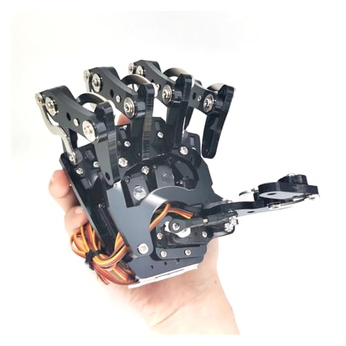 CAYUND Roboter 5 Dof-Roboterhand mit Servo, linker/rechter bionischer Handfläche, zusammengebauter Greifer for programmierbaren Roboter(Left Hand) von CAYUND