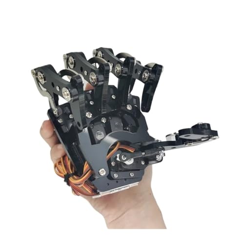 CAYUND Roboter 5Dof Robot Hand with Five Fingers Servo Control, Left/Right Bionic Palm Assembled Gripper for Ar-duino/ESP32 Programmable Robot(Left Hand) von CAYUND