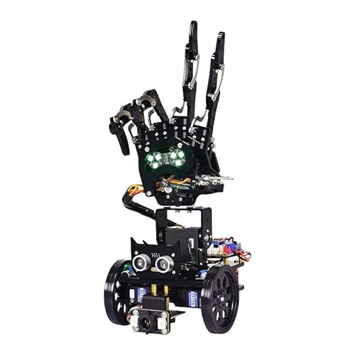 CAYUND Roboter Bionic Robot Hand Manipulator Palm for AR-duino Robot with Somatosensory Glove Programmable Kit Open Source Code Five-Hand Robot(AR-duino Set 3) von CAYUND