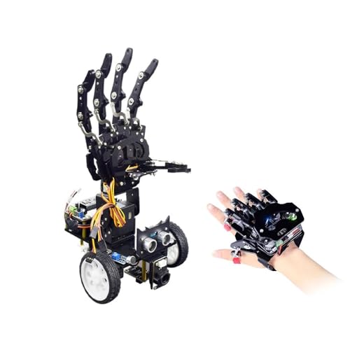 CAYUND Roboter Bionic Robot Hand Manipulator Palm for AR-duino Robot with Somatosensory Glove Programmable Kit Open Source Code Five-Hand Robot(AR-duino Set 5) von CAYUND