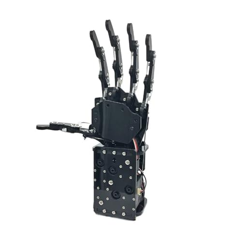 CAYUND Roboter Bionic Robot Palm, 5DOF Left/Right Hand, Manipulator 5 Fingers Independent Movement DIY Robot(Left Hand) von CAYUND
