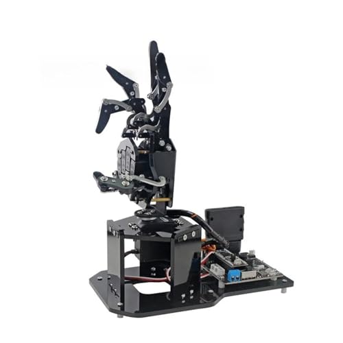 CAYUND Roboter Bionische Open-Source-Roboterhand, Nicht zusammengebaute rechte Hand mit fünf Fingern von CAYUND